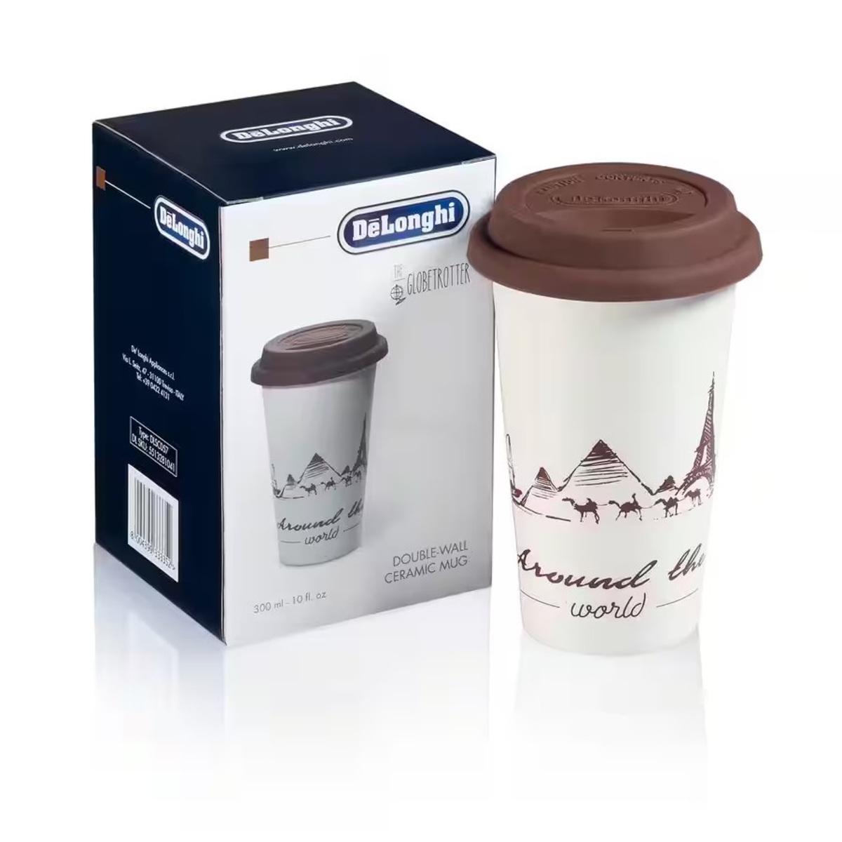 DELONGHI termo čaša sa poklopcem Globetrotter