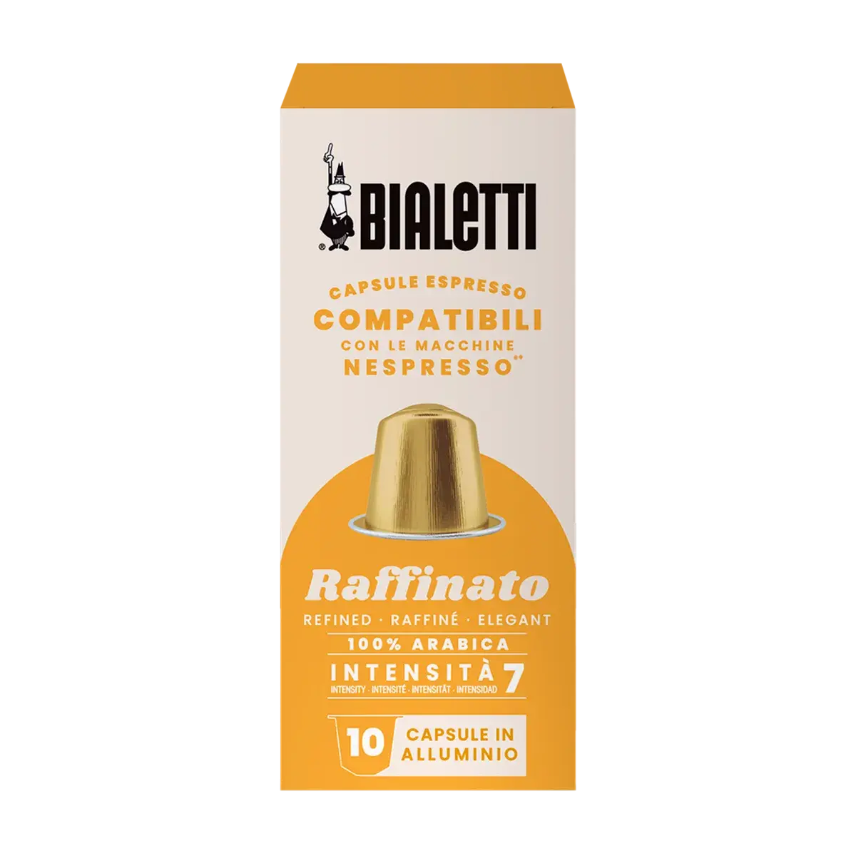 BIALETTI kapsule Nespresso kompatibilne Raffinato 10/1
