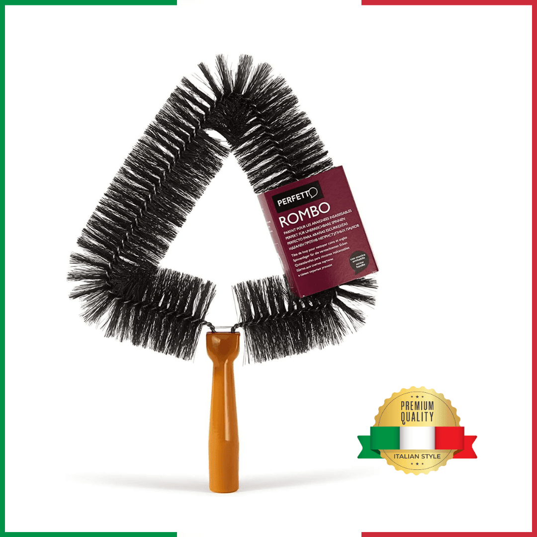 PERFETTO  rombo praško za skidanje paučine sa teleskopskom drškom