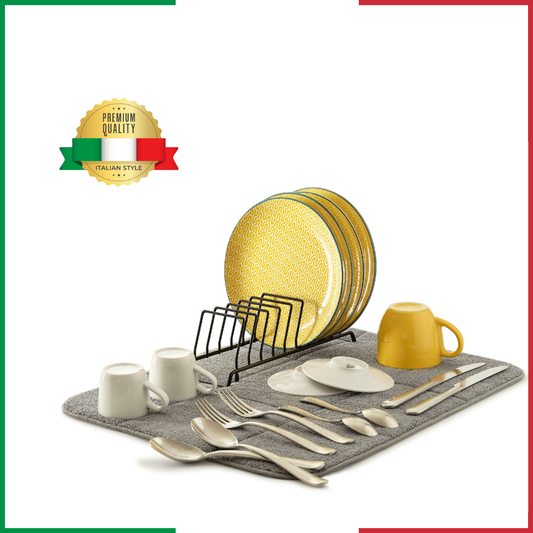 Perfetto  COLAPIATTI mikrofiber podloga za cijeđenje posuđa sa držačem tanjira