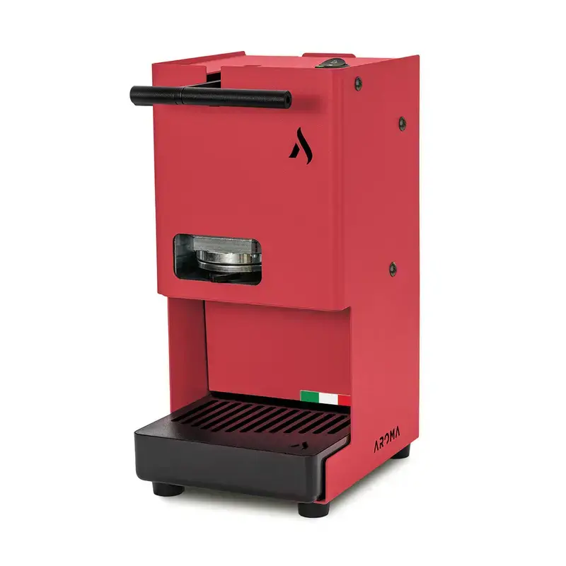 Aroma E.GO aparat za espresso na cialde, crvena