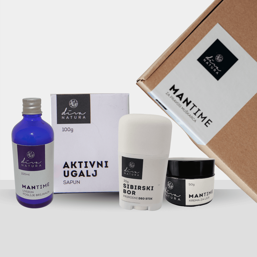 Diva Natura Set za Pravog Muškarca ManTime