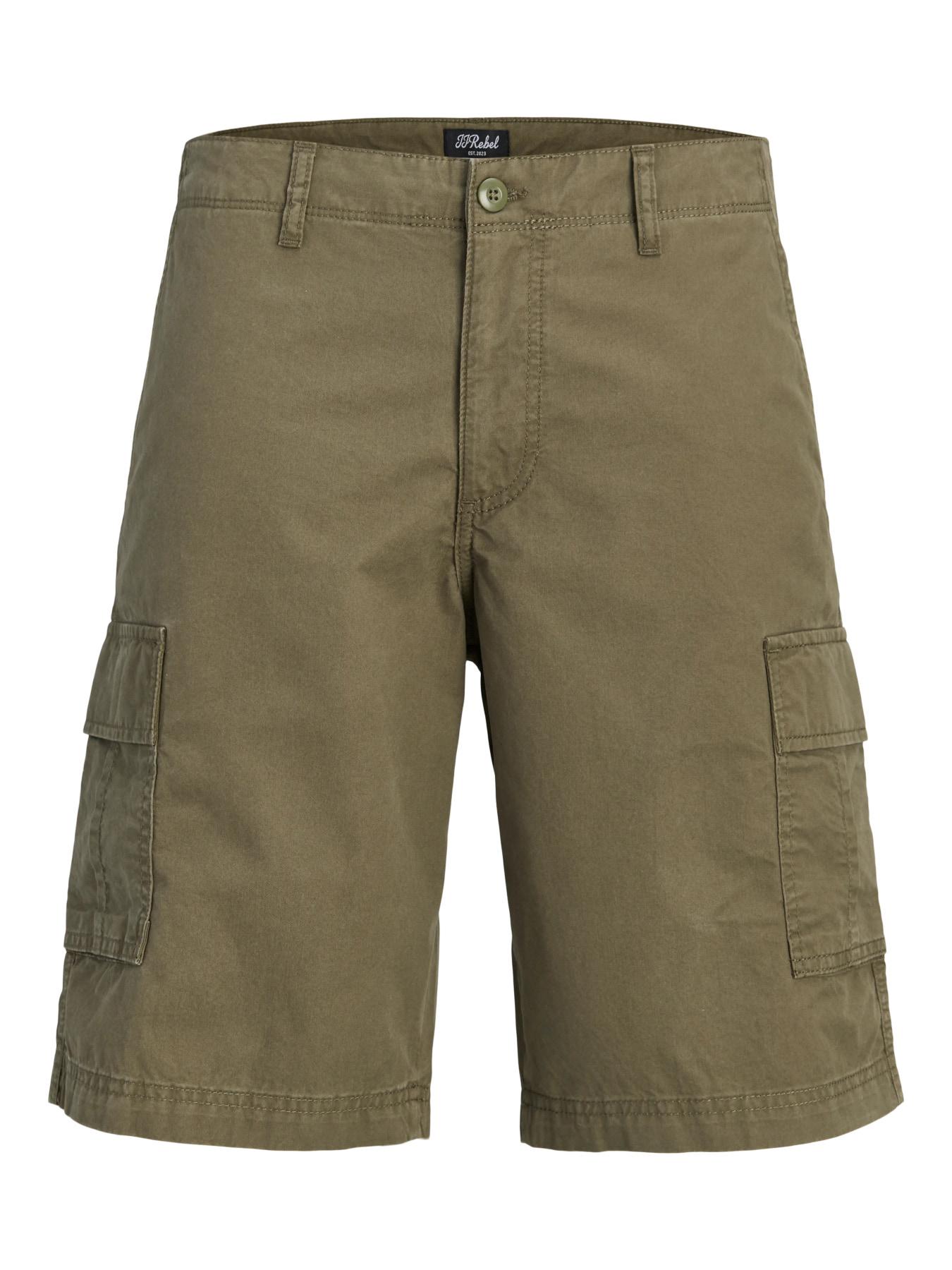 JJ REBEL Muški šorc JREBCORY CARGO SHORT MID SN, Zelena
