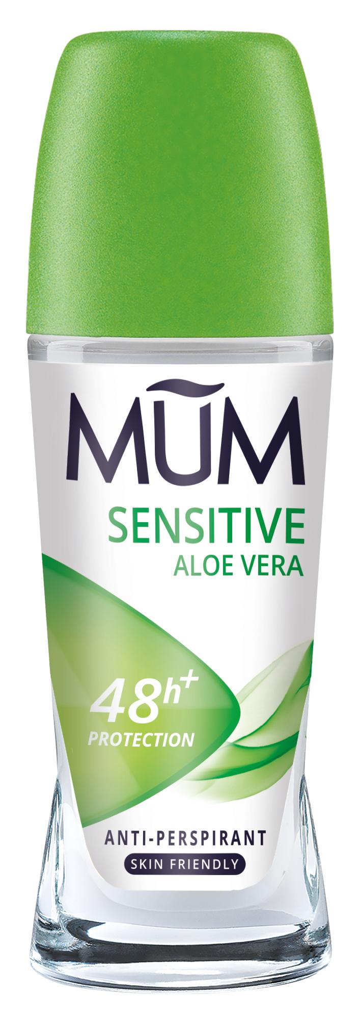 Mum Deo roll-on antiperspirant 48h Sensitive Aloe Vera 50ml