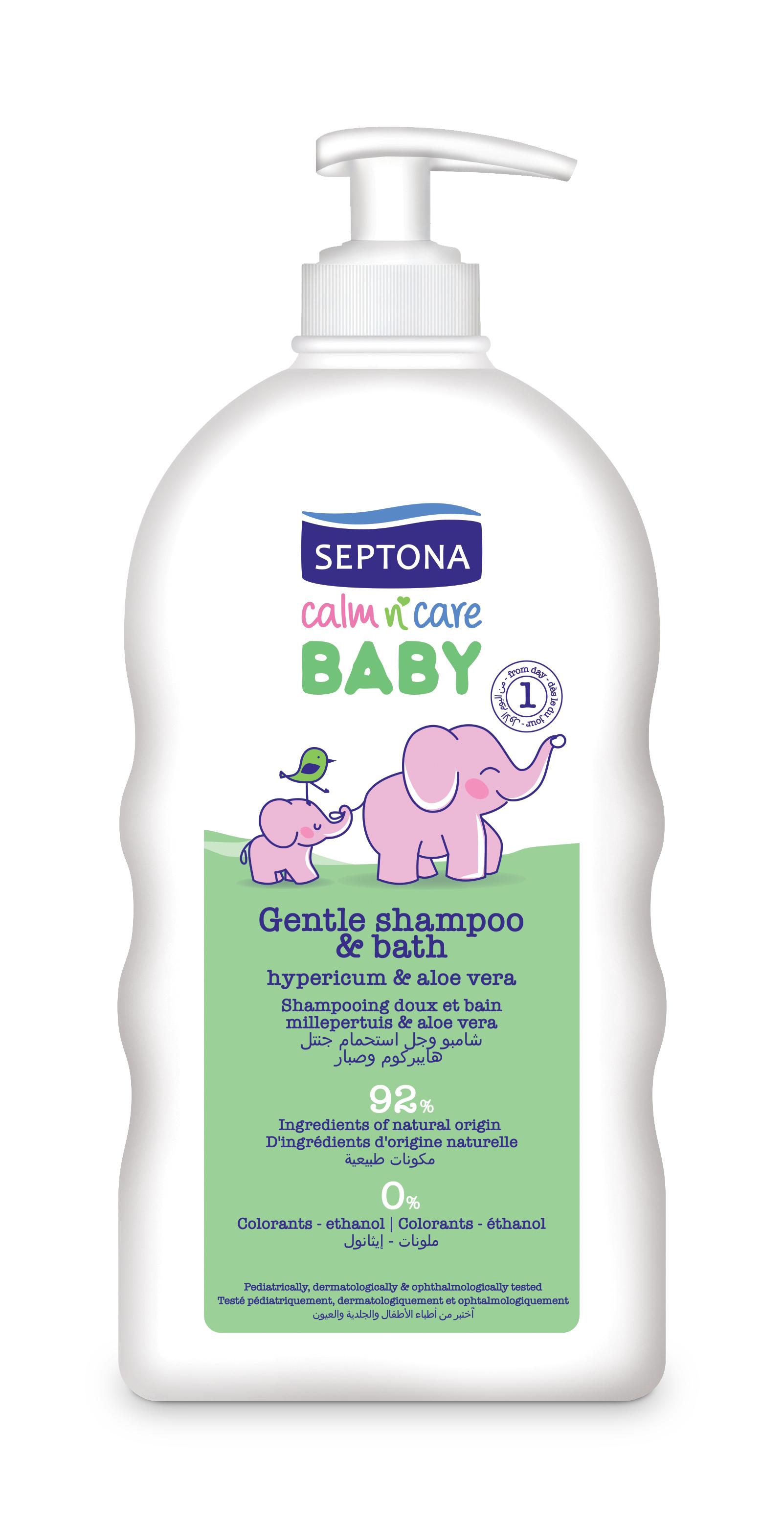 Septona Baby Šampon i kupka Kantarion & Aloe vera 500ml