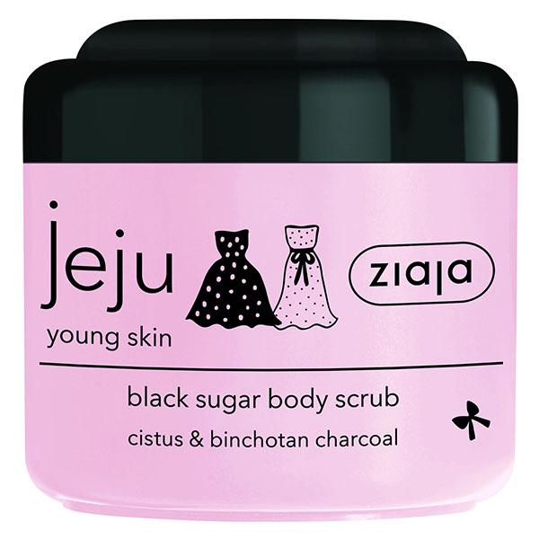 Ziaja Jeju Crni Piling za Tijelo na Bazi Manga, Kokosa i Papaje 200 ml