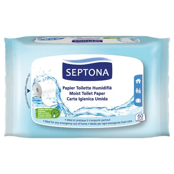 Septona vlažni toalet papir 60kom