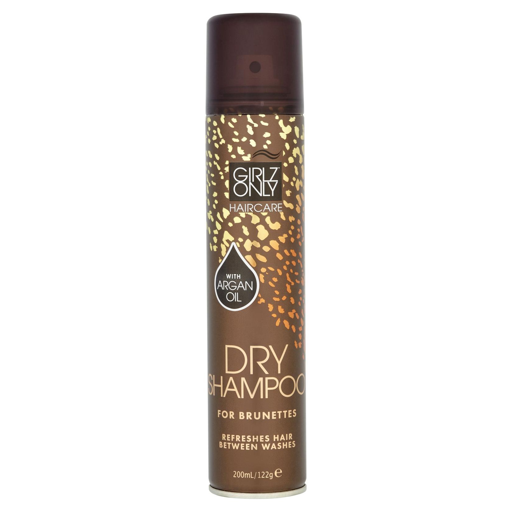 GIRLZ ONLY Šampon za suho pranje kose Brunette s arganovim uljem 200 ml