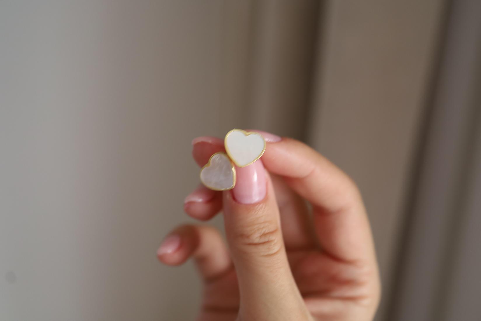 Sabos Naušnice MoP srce, Zlatne