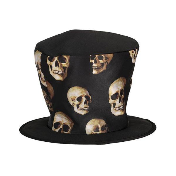 Šešir - veliki s lubanjama