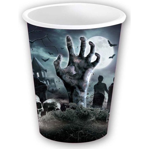 Kartonske čaše - groblje paket 6x240ml