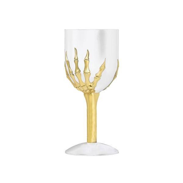 Dekoracija - vinska kostur čaša 18cm