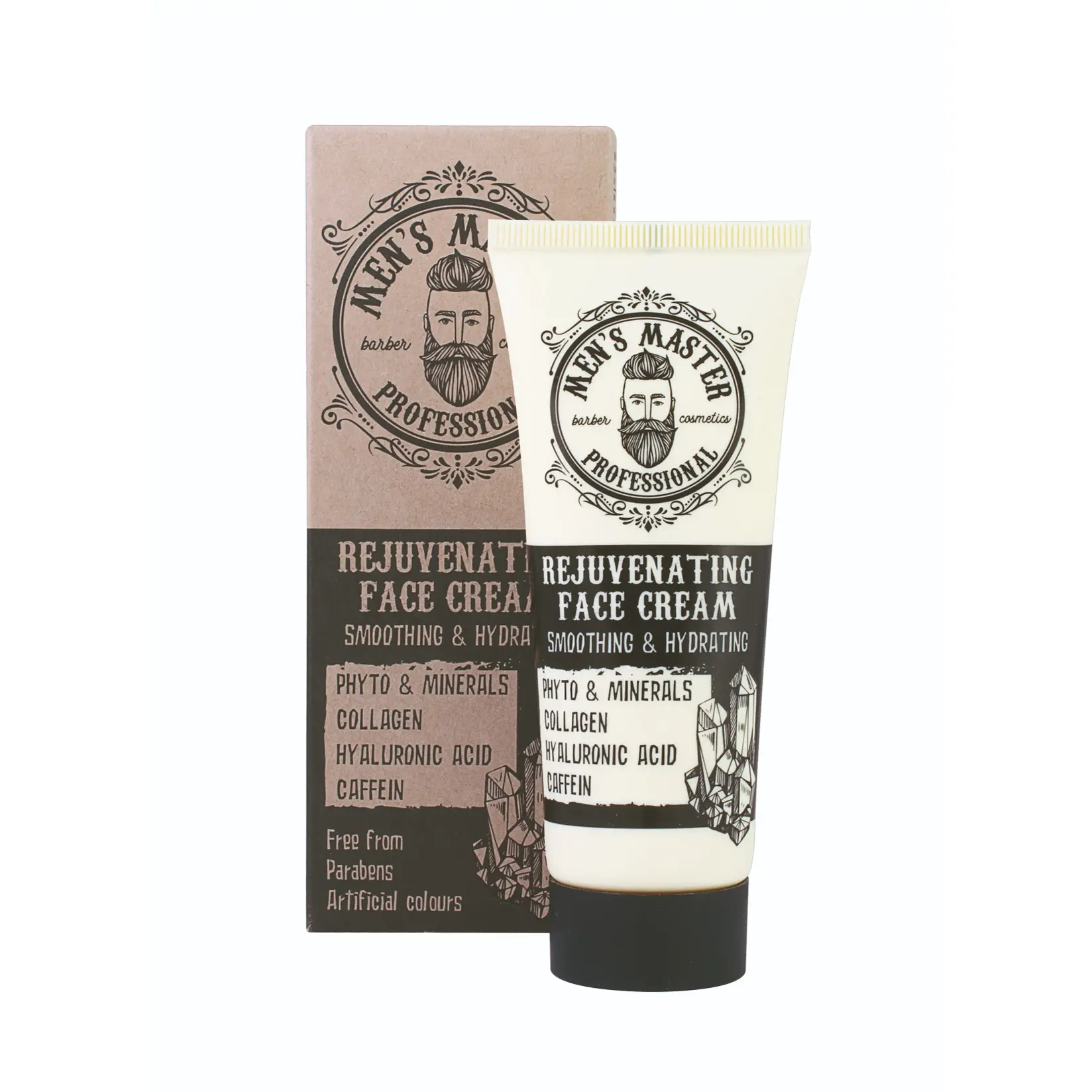 Men's Master Krema za lice protiv bora Fito, Mineral, Hijalurin, 75 ml