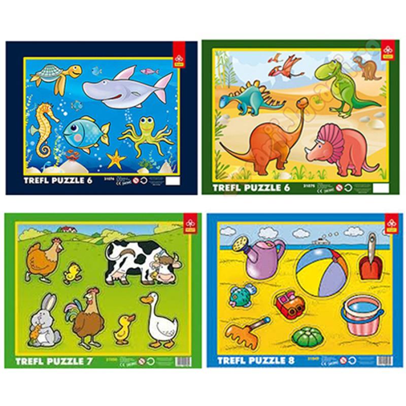 Puzzle Baby 6 I 7  sa Okvirom Trefl
