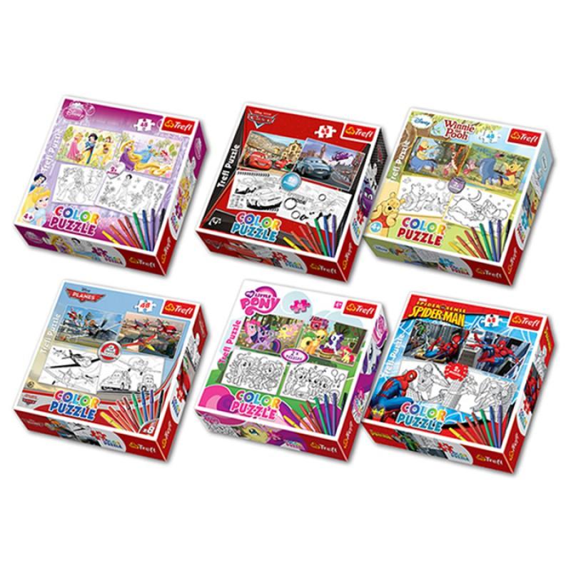 Trefl Puzzle 2 x 48 Color Trefl