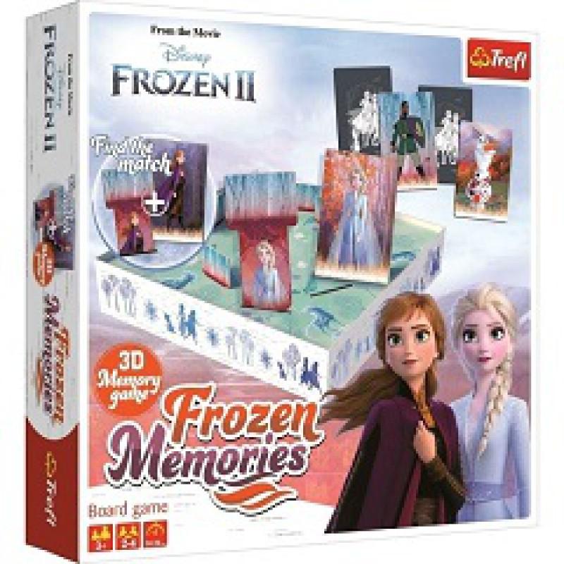 Disney Igra Memorije 3D 01753 Frozen 2 Trefl