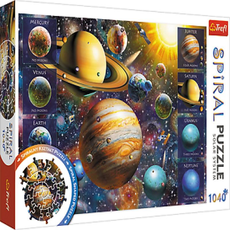 TREFL Puzzle 1040 Spiralne Sorto