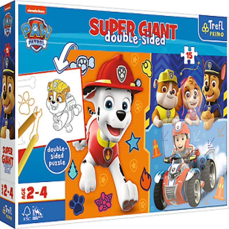 TREFL Puzzle Baby 15  3 U 1 Super Giant Trefl