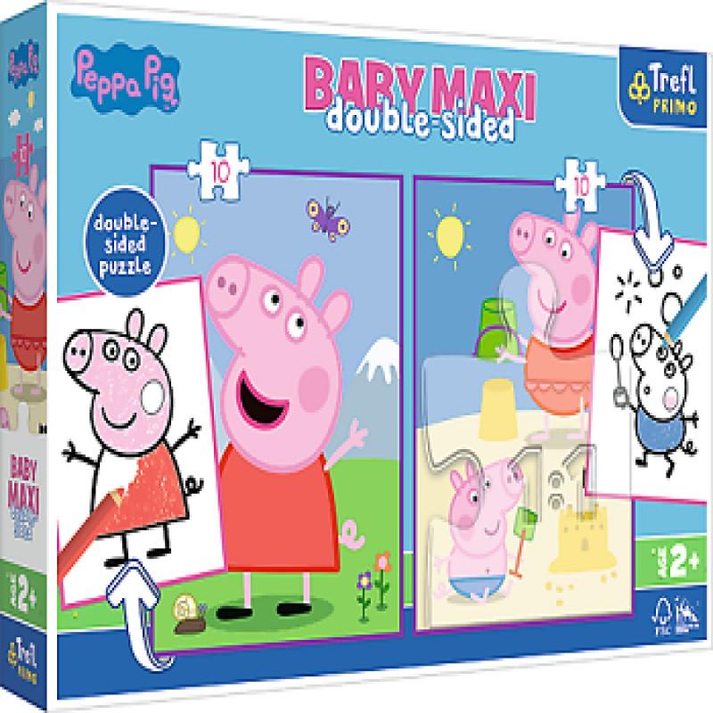 TREFL Puzzle Baby Maxi 2 X 10