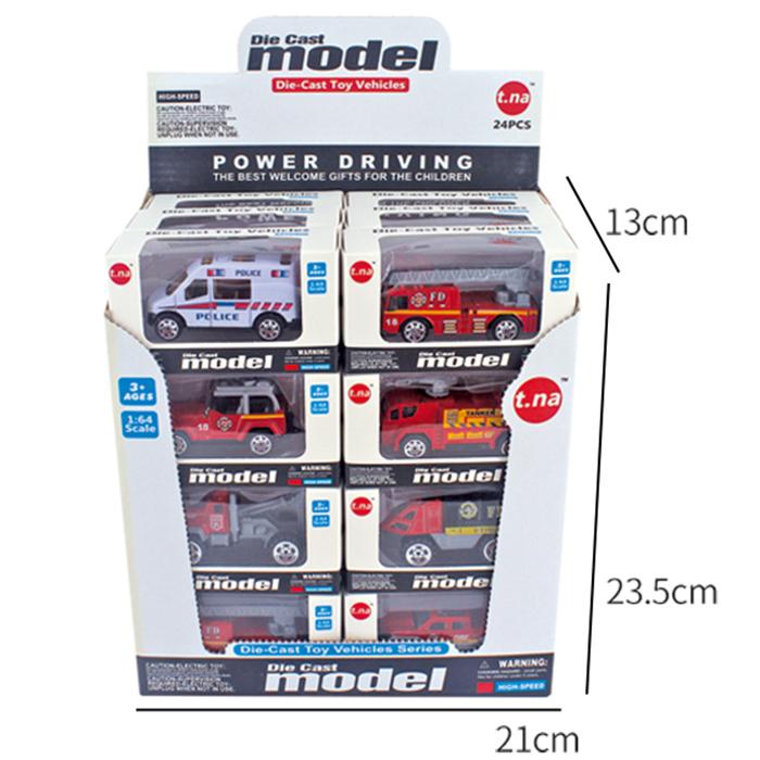 Auto Metalno Emergency 1:64 1027A