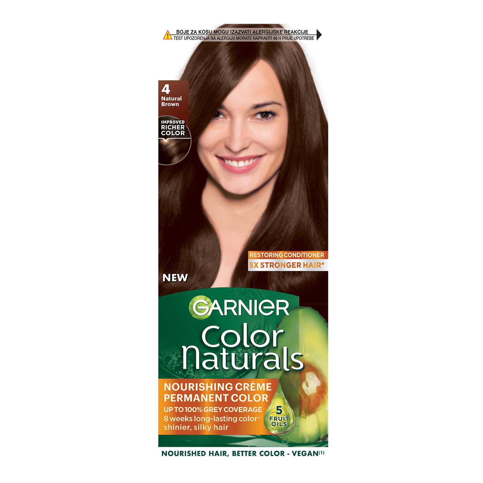 Garnier Color Naturals boja za kosu 4 Smeđa