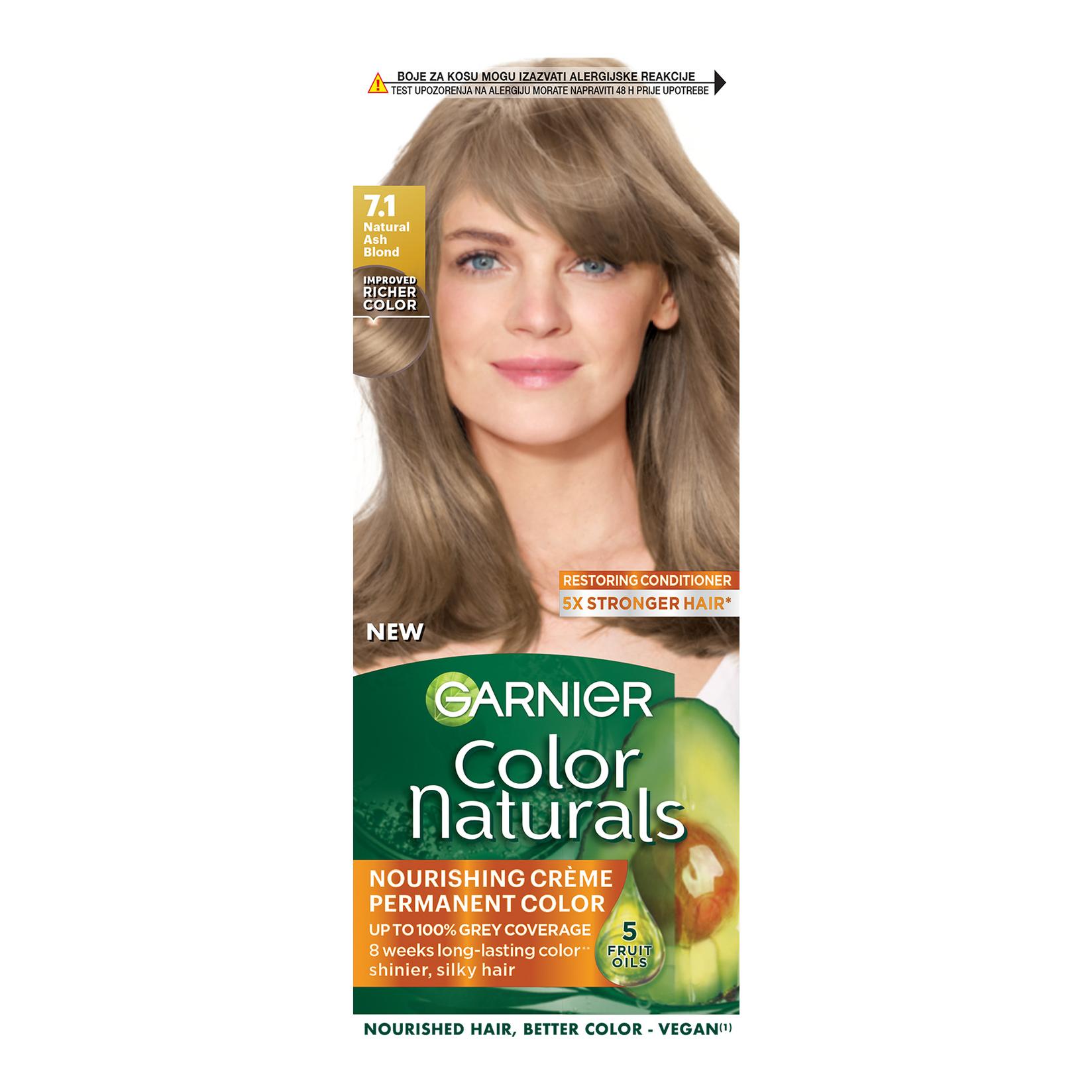 Garnier Color Naturals boja za kosu 7.10 pepeljasto plava