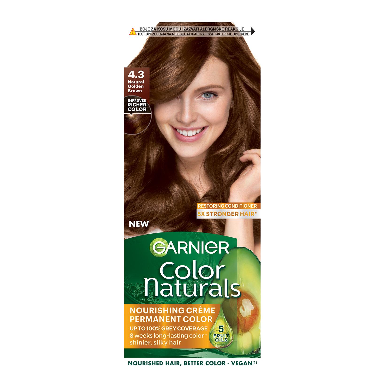 Garnier Color Naturals 4.3 Boja za kosu zlatno smeđa