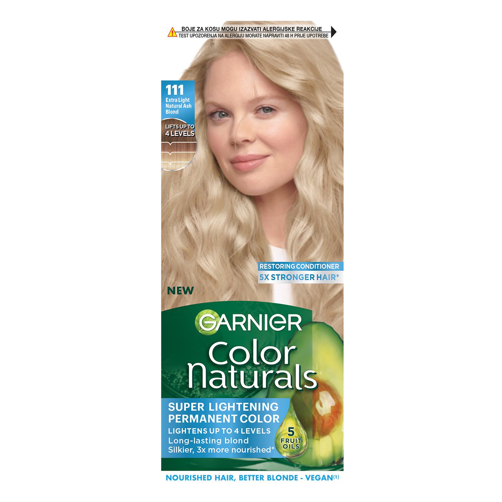 Garnier Color Naturals boja za kosu 111 Super posvjetljujuća pepeljasta