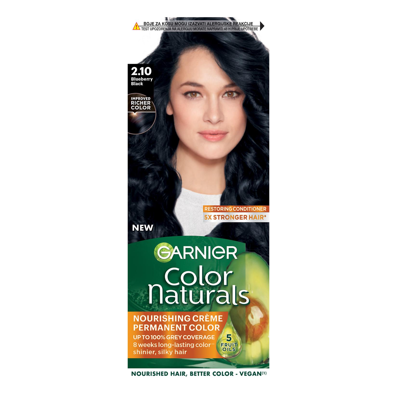 Garnier Color Naturals boja za kosu 2.10 crno plava