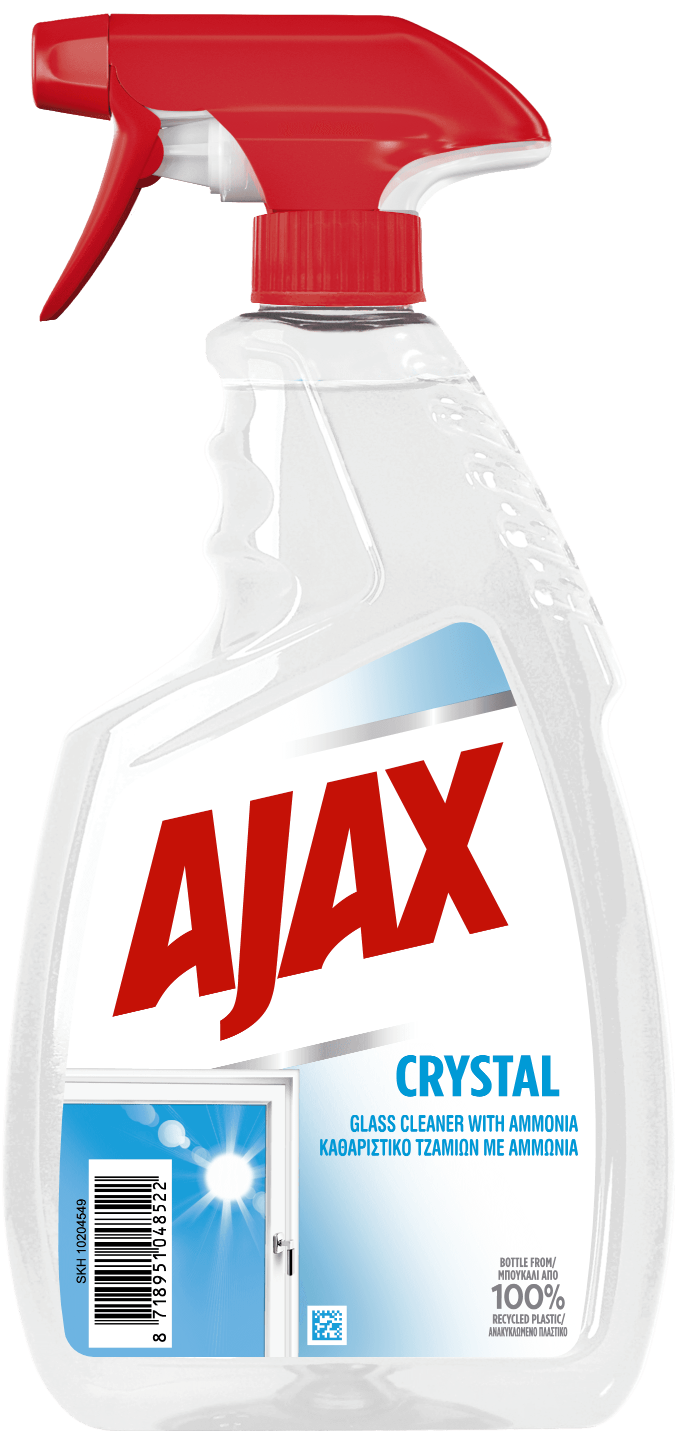 AJAX Sprej za staklo, 750ml