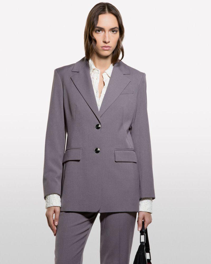 Benetton Ženski sako 21YPLW03H-302-46, Sivi