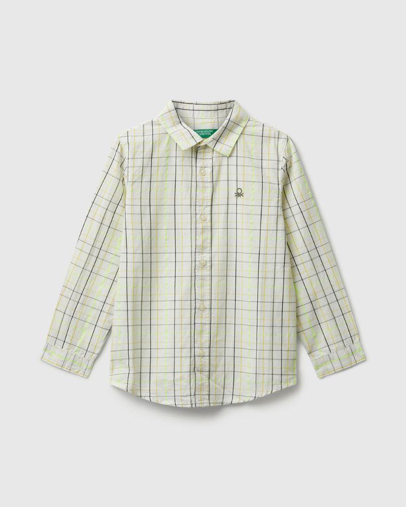 Benetton Košulja za dječake 54AZGQ00JP-95T-82, Šarena