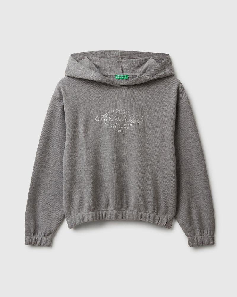 Benetton Duks za djevojčice 3UODC204XG-507-M, Sivi