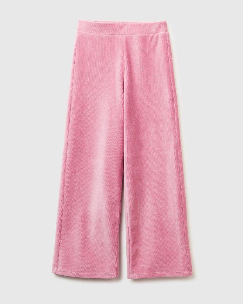Benetton Hlače za djevojčice 4DZBCF02QG-2G9-M, Roze