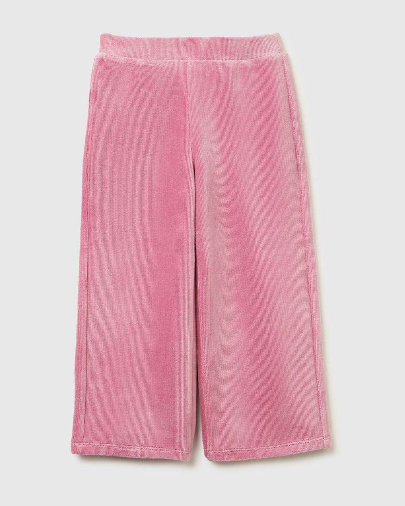 Benetton Hlače za djevojčice 4DZBGF01EP-2G9-XX, Roze