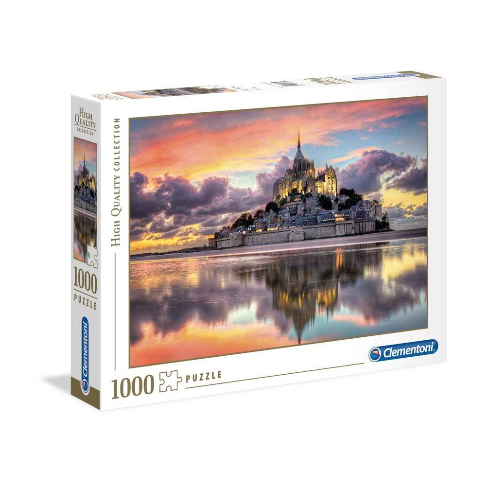 CLEMENTONI Puzzle 1000 komada Le Magnifique Mont Saint-Mi