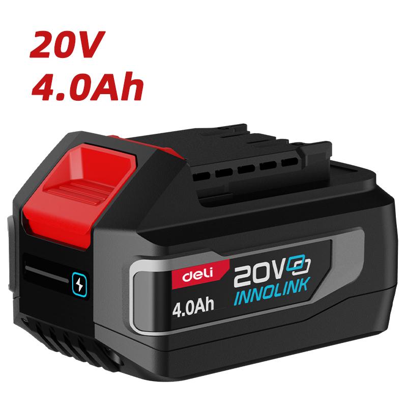 Baterija 4Ah 20V, crna Deli serija