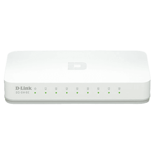 D-LINK Switch 8-portni gigabitni neupravljivi GoSwitch8G beli