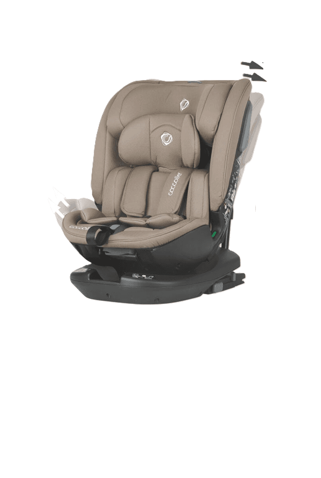 Coccolle Autosjedalica Velsa, iSize, 40-150cm, 360°, Smeđa