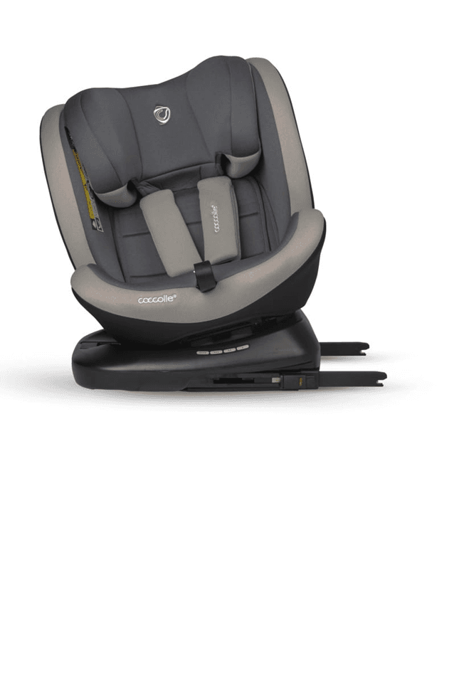Coccolle Autosjedalica Mydo Premium, iSize, 40-150 cm, 360°, Siva
