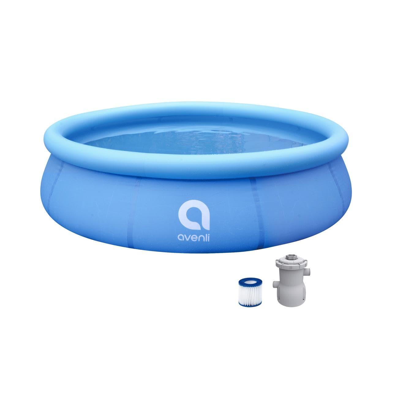 AVENLY Baštenski bazen sa pumpom 300x76 plavi