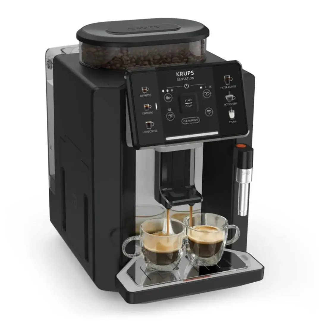 Krups Aparat za kafu EA910A10, 1450W, 15 bara, Crni