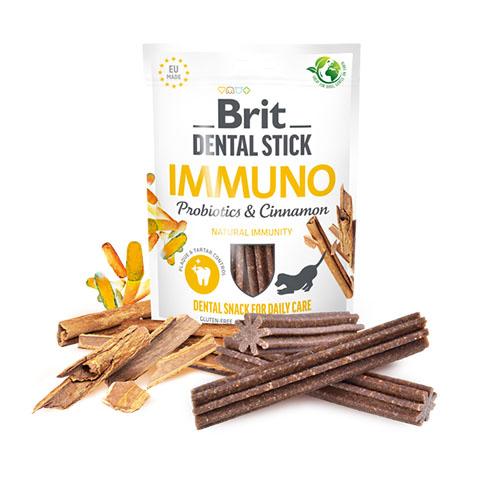 BRIT Dentalna poslastica za pse s probioticima i cimetom Immuno​, 7 komada