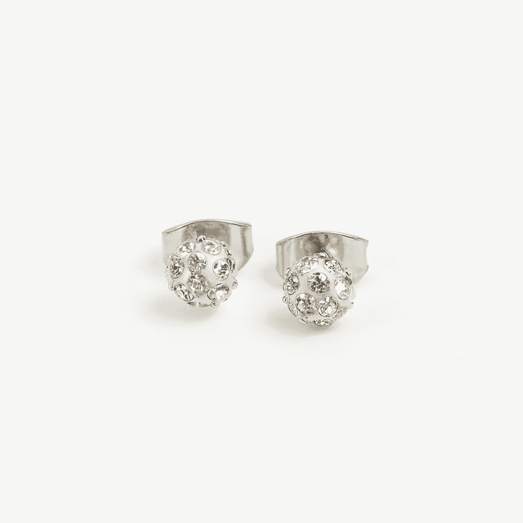 ARA HYPOALLERGENIC Naušnice cirkon bijela 5mm