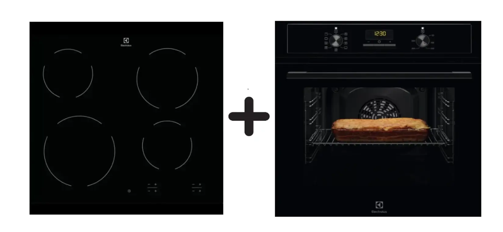Electrolux Ugradbeni set EOF3H50BK + EHF6240IOK