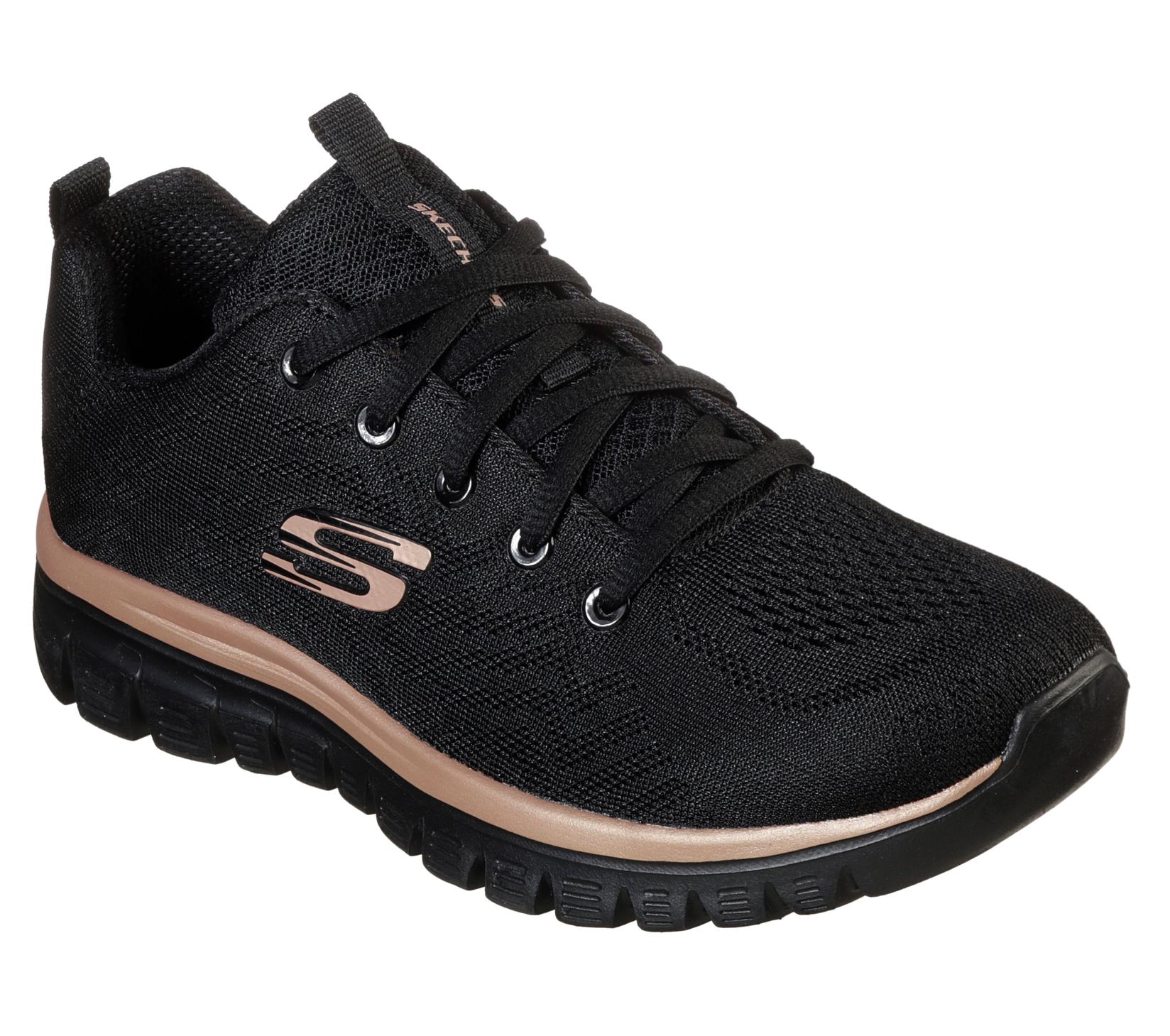 Skechers Ženske patike Graceful 12615-Bkrg crne