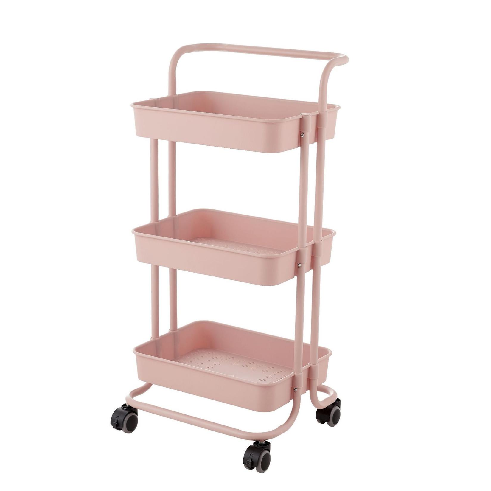 GIGA Nima pokretna polica stalaža garažna ts-01 roza