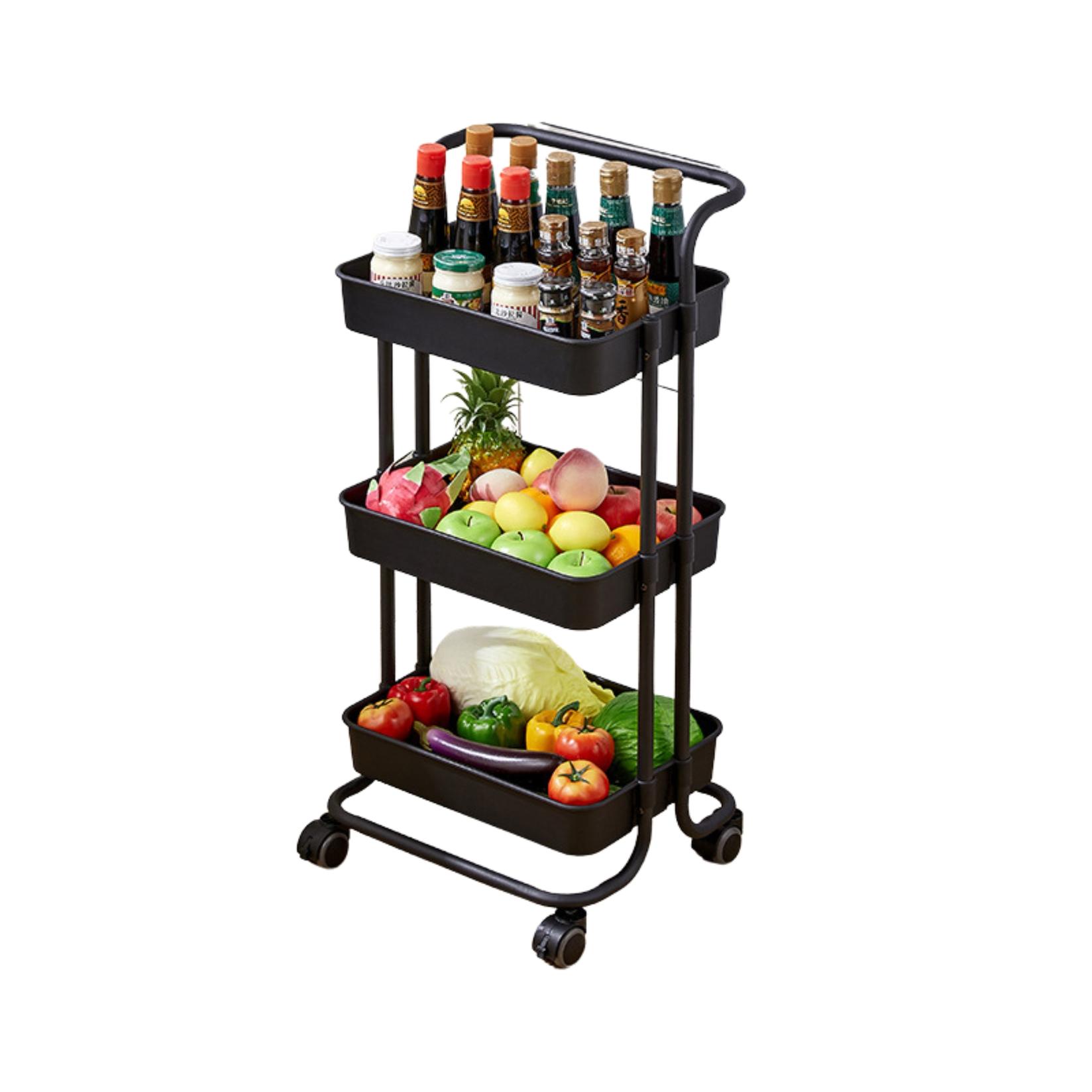 GIGA Nima pokretna polica stalaža garažna ts-01 crna