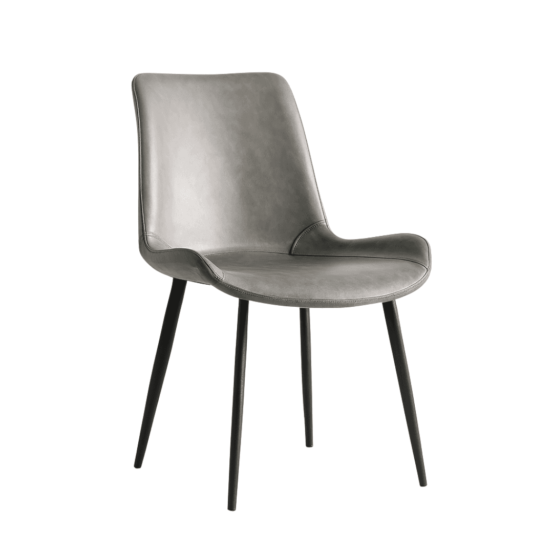 Giga Trpezarijska stolica Mercado J001G, Siva