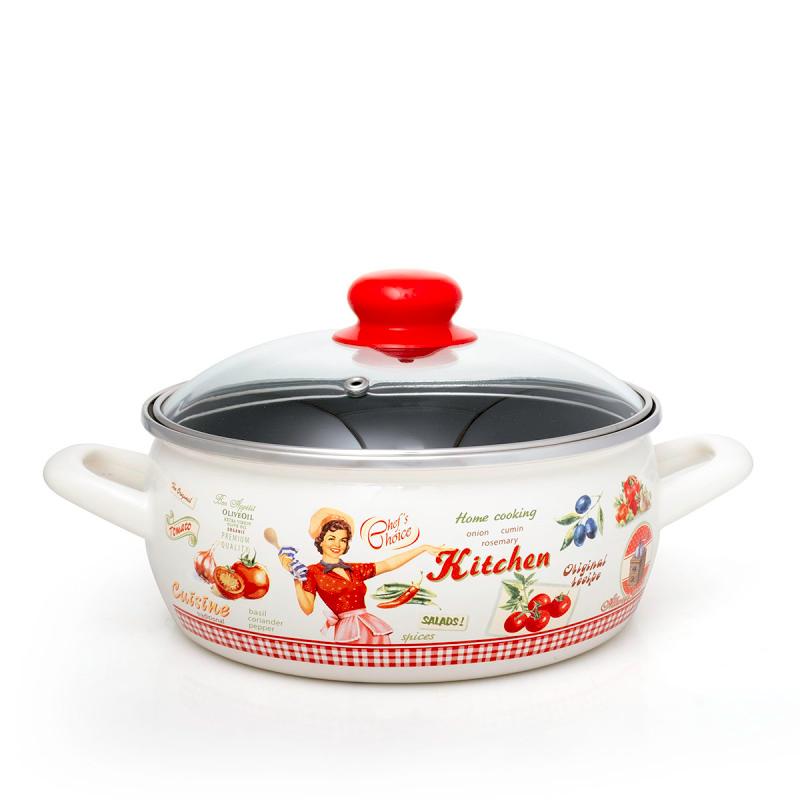 Metalac Plitki lonac sa poklopcem 22cm/3.8L 2564